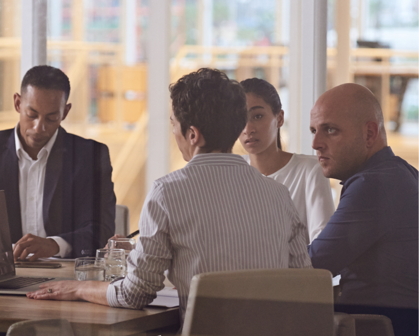 Business people working together in the office